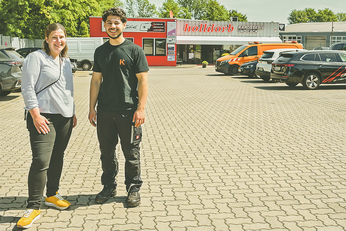 Melanie Dorow und Can Kayki 