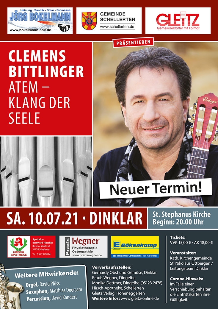 Clemens Bittlinger Plakat