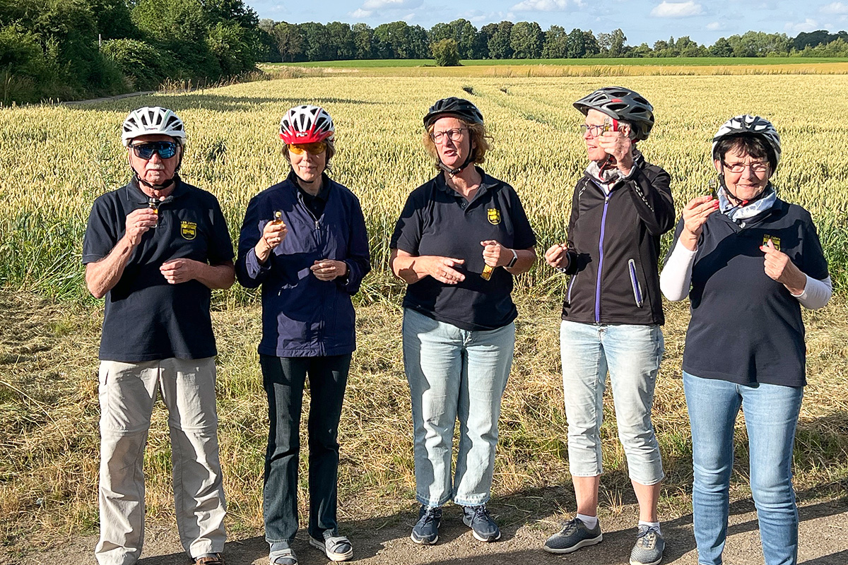 Ein Prost auf die Organisatoren