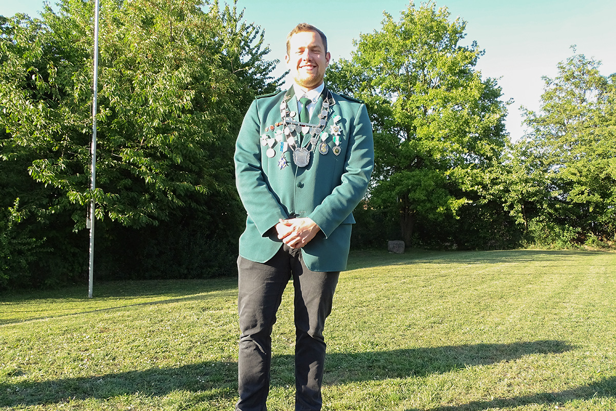Gemeindeschützenkönig 2026: Tobias Bruns.