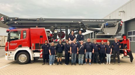 Freiwillige Feuerwehr Bettrum besucht Werkfeuerwehr in Wolfsburg