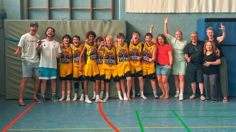 U14 der TGA Tigers Garmissen-Ahstedt
