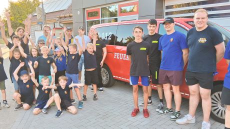 „Nachtschicht“ der Kinder- und Jugendwehr im Gerätehaus Barbecke