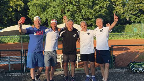 Von links: Tim Söltzer, Phillip Weissbeck, Dennis Lehrmann, Chris­tian Behrens und Jendrik Richter.