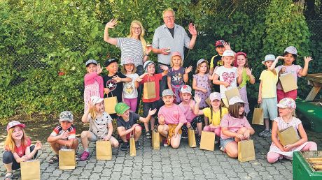 Kleine Bienenfreunde ganz groß