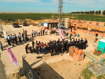 Grundsteinlegung — Neues Gerätehaus Feuerwehr Nettlingen.